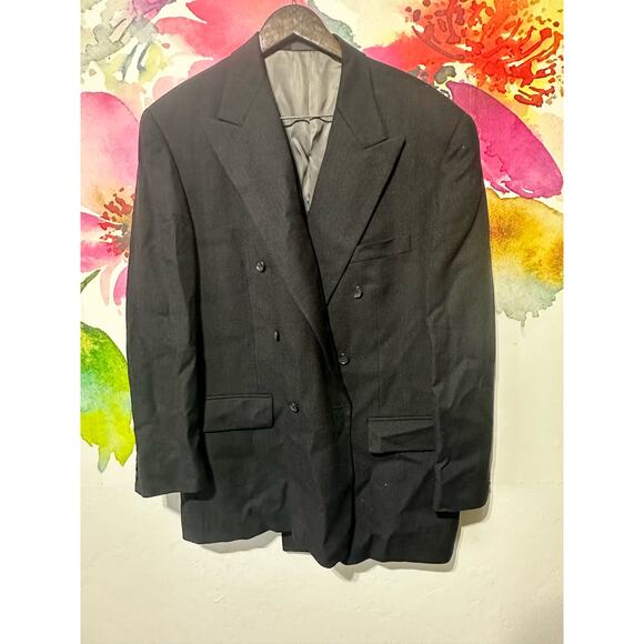 Vintage Custom Fit 48R Cambridge Sport Coat - Oliver Cut - Dry Clean Only - Picture 1 of 6